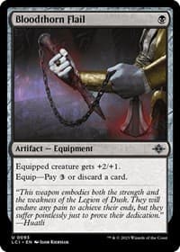Bloodthorn Flail - The Lost Caverns of Ixalan - Magic: The Gathering card