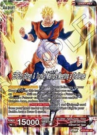 Son Gohan & Trunks // SS Son Gohan & Trunks, Warriors Meeting a Challenge - Perfect Combination - Dragon Ball Super: Masters card