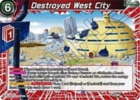 Destroyed West City - Perfect Combination - Dragon Ball Super: Masters card