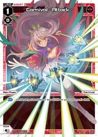 Carnival - Attack - - Reunion Diva - WIXOSS card