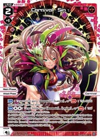Carnival - Sin - - Reunion Diva - WIXOSS card