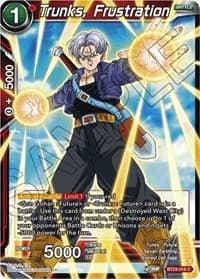 Trunks, Frustration - Perfect Combination - Dragon Ball Super: Masters card
