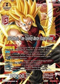 SS3 Gohanks, Time-Traveling Master-Student Fusion - Perfect Combination - Dragon Ball Super: Masters card