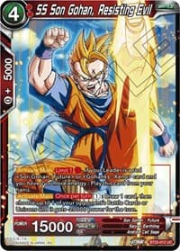SS Son Gohan, Resisting Evil - Perfect Combination - Dragon Ball Super: Masters card