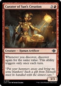 Curator of Sun's Creation - The Lost Caverns of Ixalan - Magic: The Gathering card
