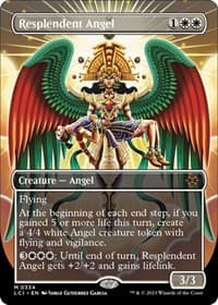 Resplendent Angel (Borderless) - The Lost Caverns of Ixalan - Magic: The Gathering card