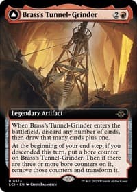 Brass's Tunnel-Grinder (Extended Art) - The Lost Caverns of Ixalan - Magic: The Gathering card
