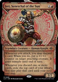 Inti, Seneschal of the Sun (Showcase) - The Lost Caverns of Ixalan - Magic: The Gathering card