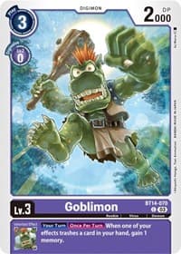 Goblimon - Blast Ace - Digimon Card Game card