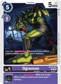 Ogremon - Blast Ace - Digimon Card Game card