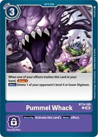 Pummel Whack - Blast Ace - Digimon Card Game card
