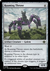 Roaming Throne - The Lost Caverns of Ixalan - Magic: The Gathering card