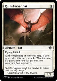 Ruin-Lurker Bat - The Lost Caverns of Ixalan - Magic: The Gathering card
