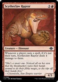Scytheclaw Raptor - The Lost Caverns of Ixalan - Magic: The Gathering card