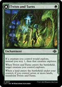Twists and Turns - The Lost Caverns of Ixalan - Magic: The Gathering card