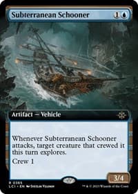 Subterranean Schooner (Extended Art) - The Lost Caverns of Ixalan - Magic: The Gathering card