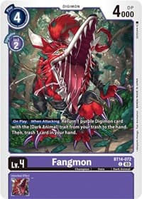 Fangmon - Blast Ace - Digimon Card Game card
