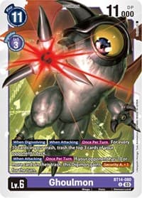 Ghoulmon - Blast Ace - Digimon Card Game card