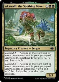 Akawalli, the Seething Tower - The Lost Caverns of Ixalan - Magic: The Gathering card