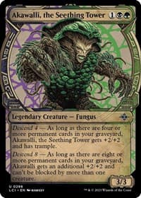 Akawalli, the Seething Tower (Showcase) - The Lost Caverns of Ixalan - Magic: The Gathering card