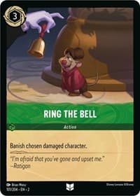 Ring the Bell - Rise of the Floodborn - Disney Lorcana card