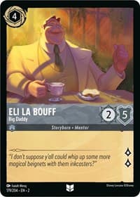 Eli La Bouff - Big Daddy - Rise of the Floodborn - Disney Lorcana card