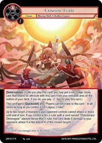 Crimson Flare - Judgment of the Rogue Planet - Force of Will card