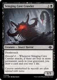 Stinging Cave Crawler - The Lost Caverns of Ixalan - Magic: The Gathering card