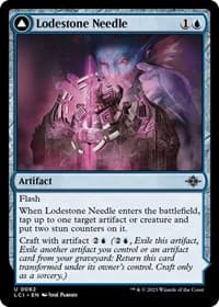 Lodestone Needle - The Lost Caverns of Ixalan - Magic: The Gathering card