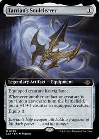 Tarrian's Soulcleaver (Extended Art) - The Lost Caverns of Ixalan - Magic: The Gathering card