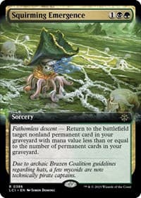 Squirming Emergence (Extended Art) - The Lost Caverns of Ixalan - Magic: The Gathering card