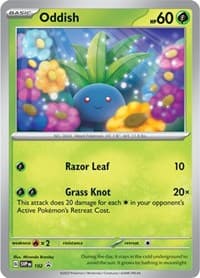 Oddish - 102 - SV: Scarlet & Violet Promo Cards - Pokemon card