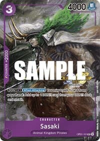 Sasaki (CS 2023 Event Pack) - One Piece Promotion Cards - One Piece Card Game card