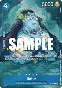 Jinbe (CS 2023 Event Pack) - One Piece Promotion Cards - One Piece Card Game card