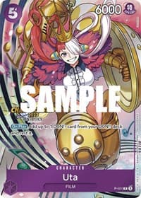 Uta (CS 2023 Event Pack) - One Piece Promotion Cards - One Piece Card Game card