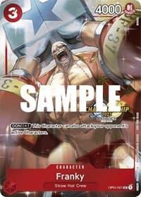 Franky (CS 2023 Celebration Pack) - One Piece Promotion Cards - One Piece Card Game card