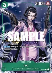 Izo (CS 2023 Celebration Pack) - One Piece Promotion Cards - One Piece Card Game card