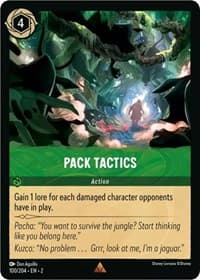 Pack Tactics - Rise of the Floodborn - Disney Lorcana card