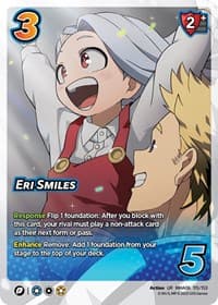 Eri Smiles - UniVersus: My Hero Academia: Jet Burn - UniVersus card