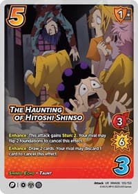 The Haunting of Hitoshi Shinso - UniVersus: My Hero Academia: Jet Burn - UniVersus card
