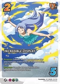 Incredible Display - UniVersus: My Hero Academia: Jet Burn - UniVersus card