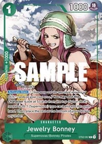 Jewelry Bonney (CS 2023 Celebration Pack) - One Piece Promotion Cards - One Piece Card Game card