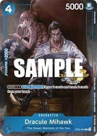 Dracule Mihawk (CS 2023 Celebration Pack) - One Piece Promotion Cards - One Piece Card Game card