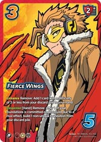 Fierce Wings - UniVersus: My Hero Academia: Jet Burn - UniVersus card