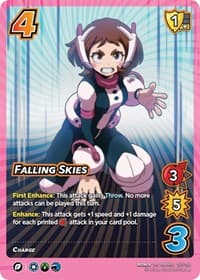 Falling Skies - UniVersus: My Hero Academia: Jet Burn - UniVersus card