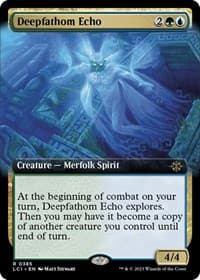 Deepfathom Echo (Extended Art) - The Lost Caverns of Ixalan - Magic: The Gathering card