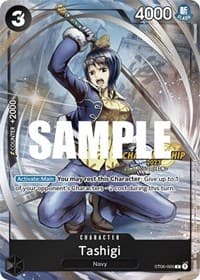 Tashigi (CS 2023 Celebration Pack) - One Piece Promotion Cards - One Piece Card Game card