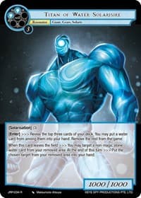 Titan of Water Solarisire - Judgment of the Rogue Planet - Force of Will card