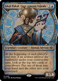 Akal Pakal, First Among Equals (Showcase) - The Lost Caverns of Ixalan - Magic: The Gathering card