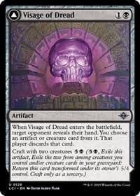 Visage of Dread - The Lost Caverns of Ixalan - Magic: The Gathering card
